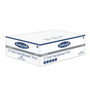 BulkySoft Håndklædeark Z-fold 2-lag Hvid Premium 20,5 x 24/8 cm 3750 ark