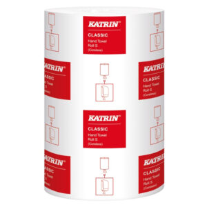 Katrin Centerrulle 1-lag 116 m Hvid Classic Ø13 cm H20,5 cm 12 rl (448257)