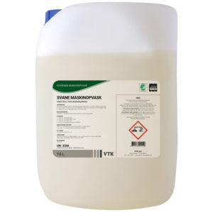 Svane Maskinopvask uden klor 10 l Med alubeskytter, Svanemærket